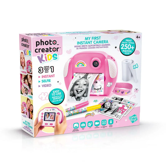 Photo Creator Kids - Instant Camera Pink