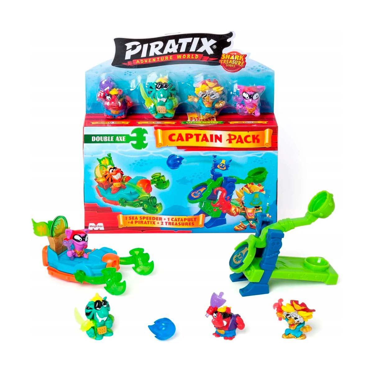 Piratix - Piratix Shark Treadure Captain Pack - Double Barrel