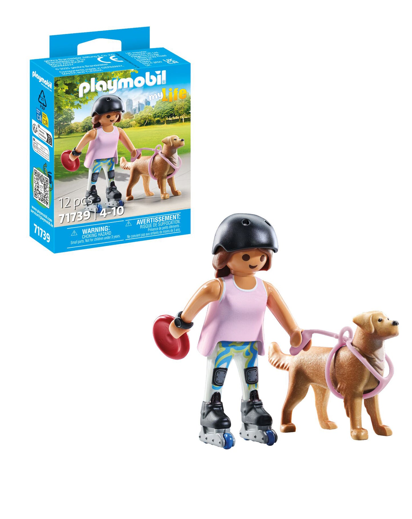 Playmobil - Skater with Retriever