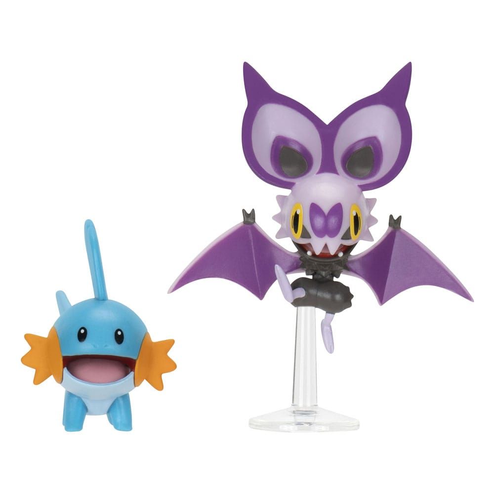 Pokemon - Battle Figures - Mudkip & Noibat