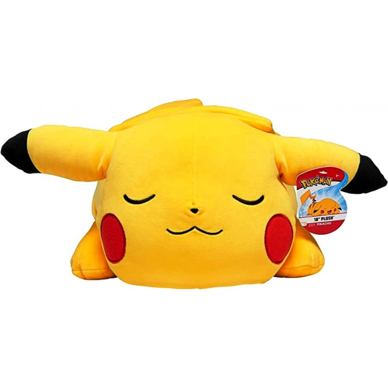Pokemon - 18" Pikachu Plush Sleep