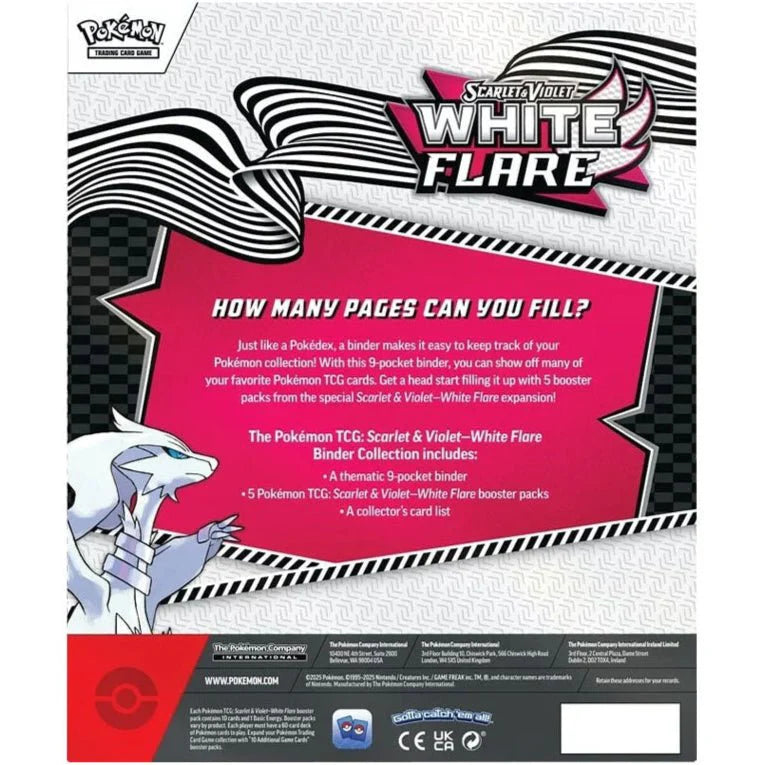 Pokemon - Scarlet & Violet - White Flare - Binder Collection