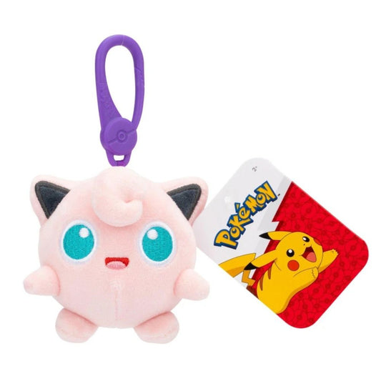 Pokemon - 3.5" Bag Clip Plush - Jigglypuff