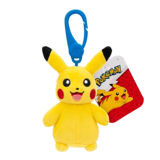 Pokemon - 3.5" Bag Clip Plush - Pikachu