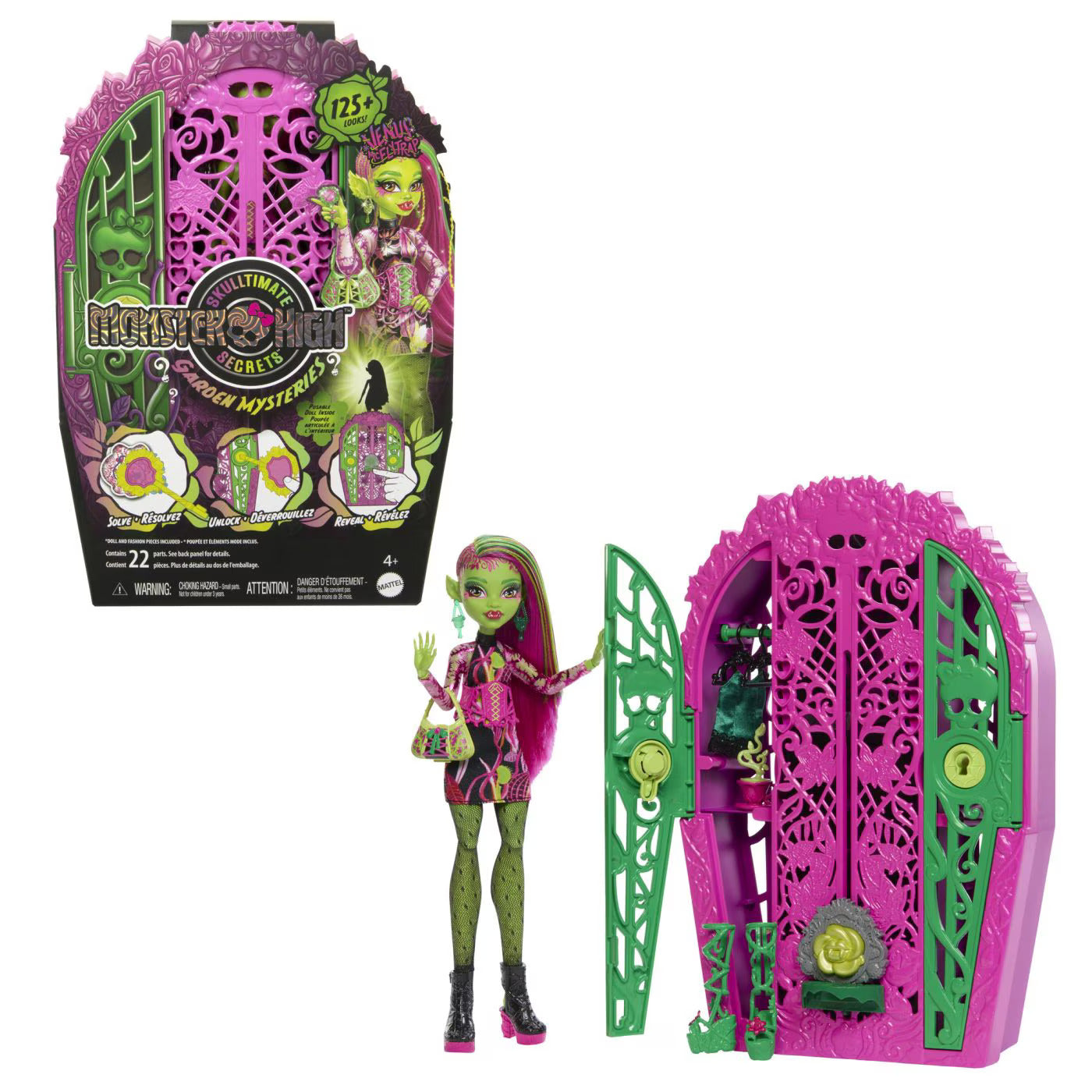 Monster High - Skulltimate Secrets - Garden Mysteries - Venus McFlytrap Doll