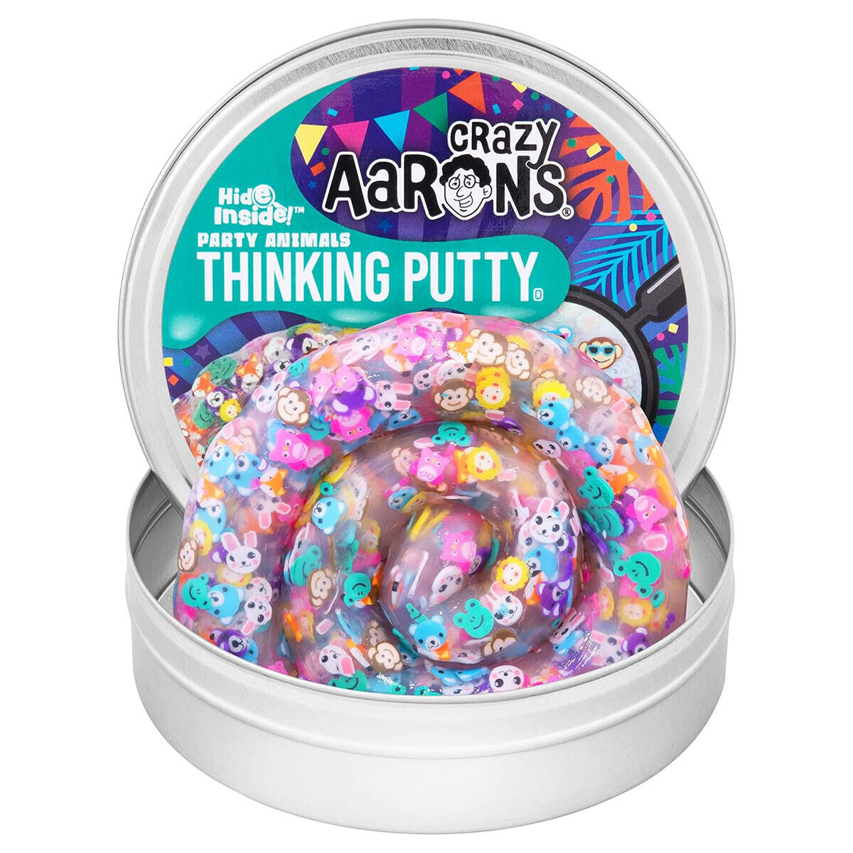 Crazy Aarons - Thinking Putty Hide Inside Party Animals