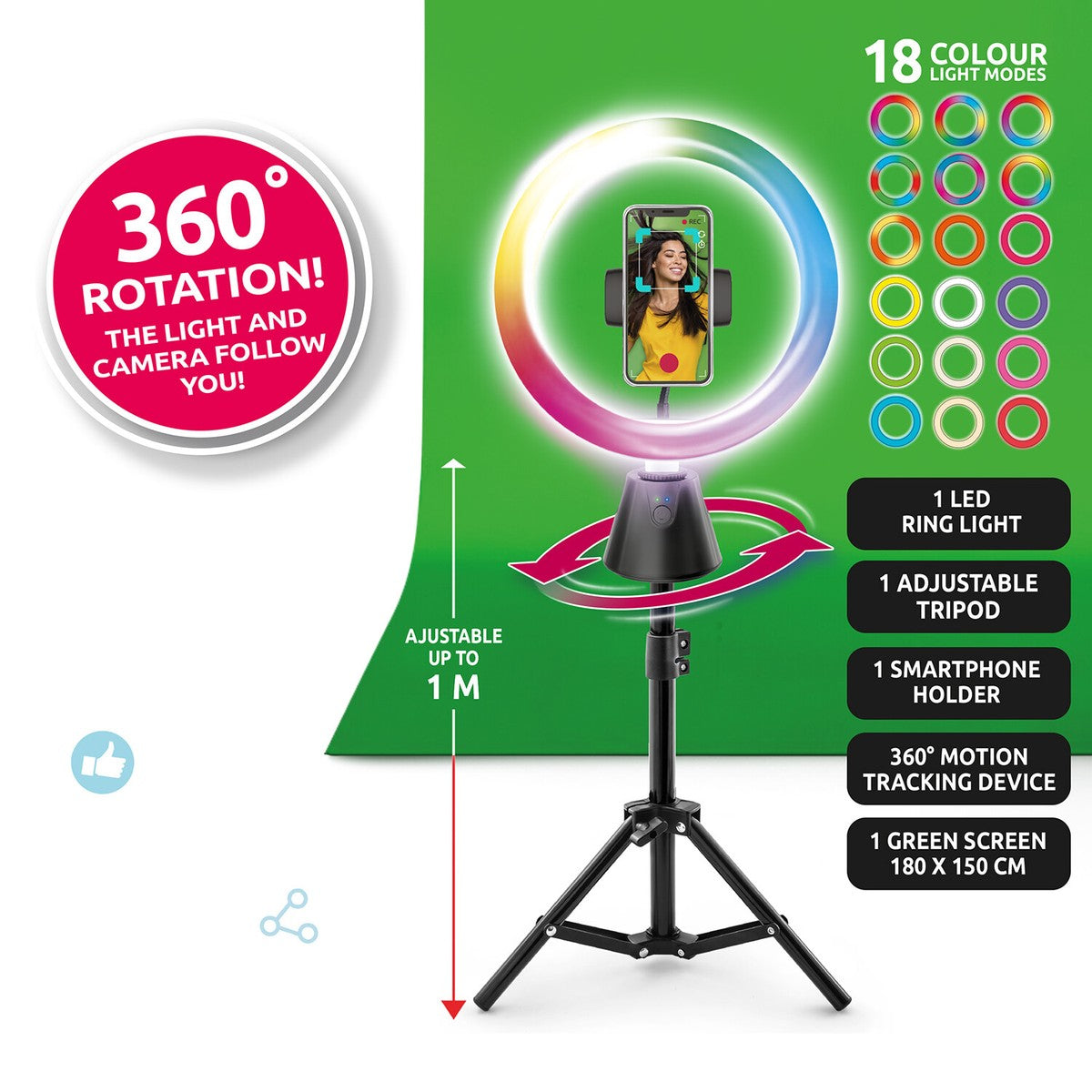 Studio Creator - 360 Degree Rotating Studio Creator