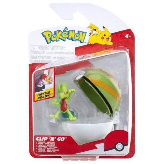 Pokemon - Clip N Go - Treeko & Nest Ball