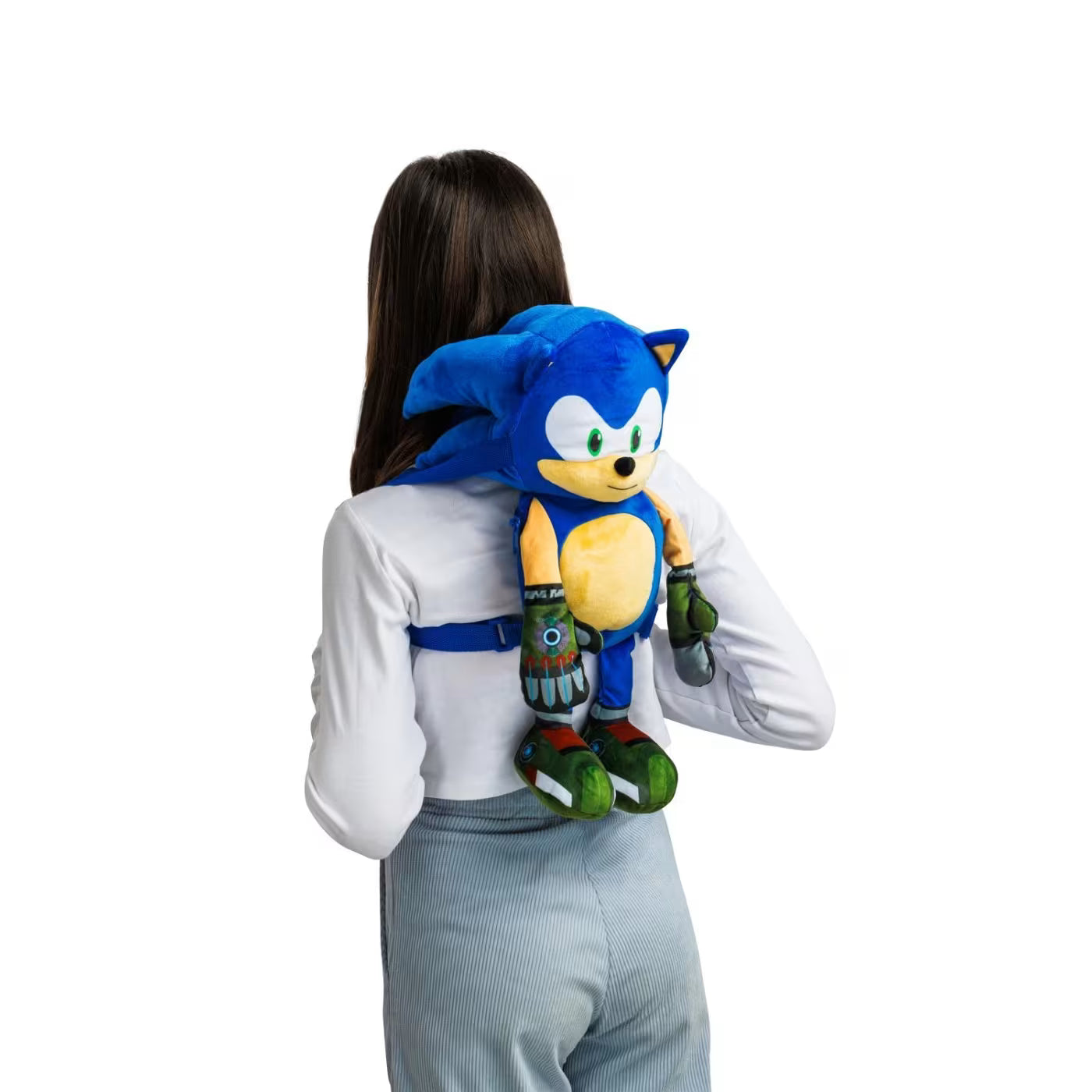 Sonic Prime - Plush Backpack Bag