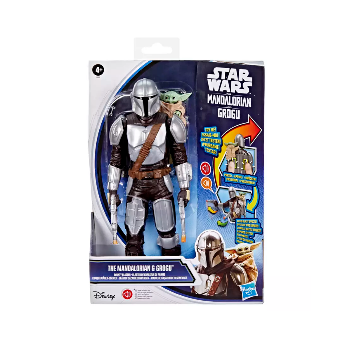 Star Wars - Star Wars The Mandalorian And Gru - Movie Feature Figure