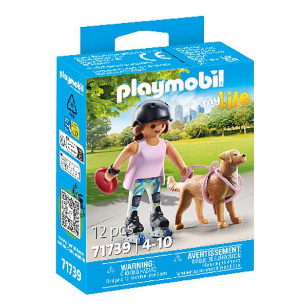 Playmobil - Skater with Retriever
