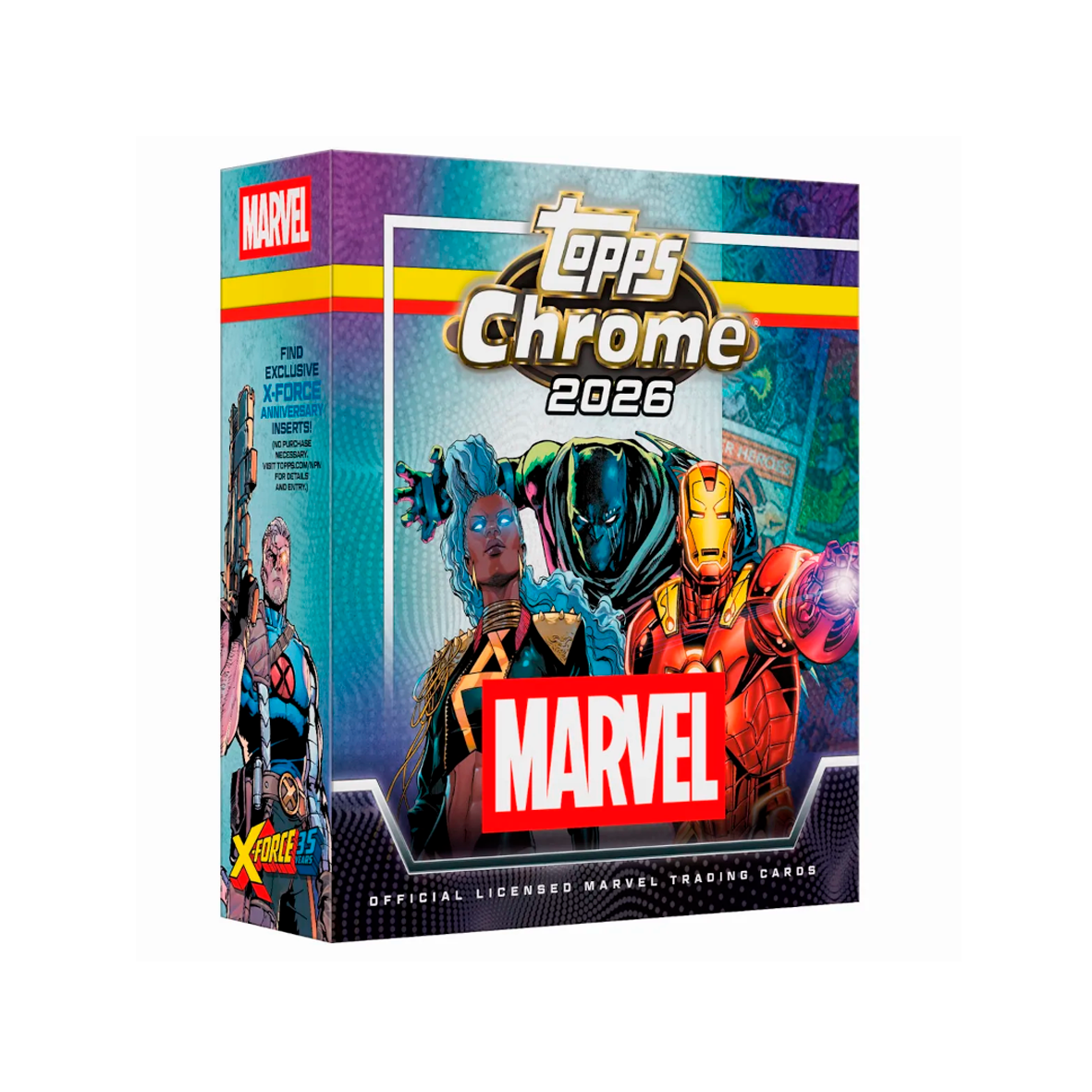 Topps Chrome 2026 - Marvel Mega box - 56 cards