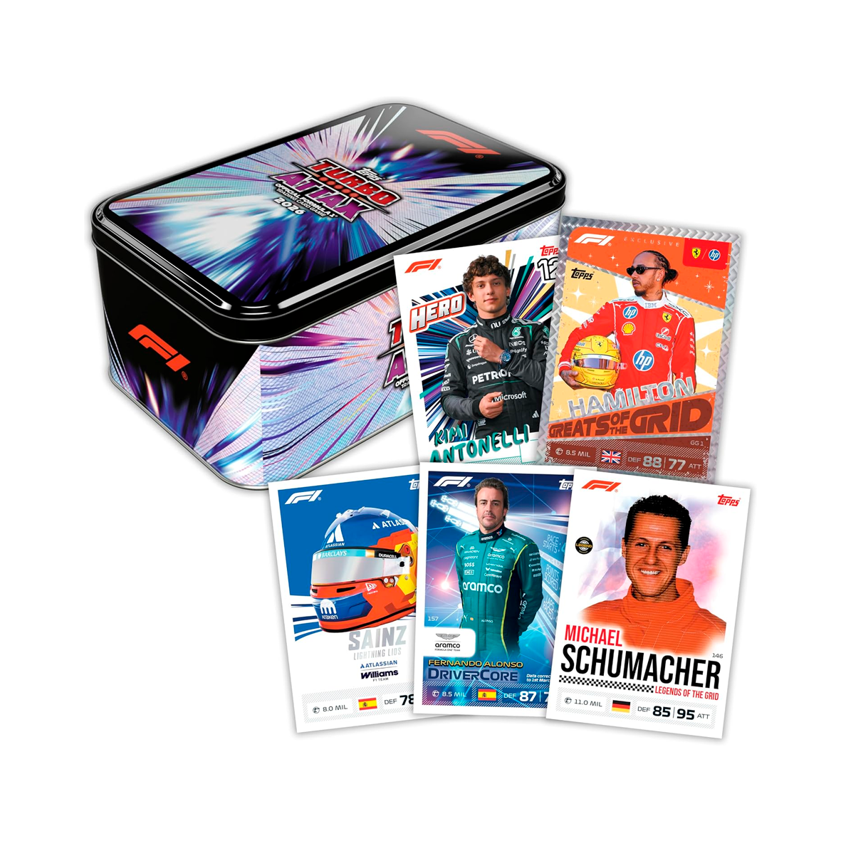 Topps - Turbo Attax 2026 - Formula 1 Super Tins