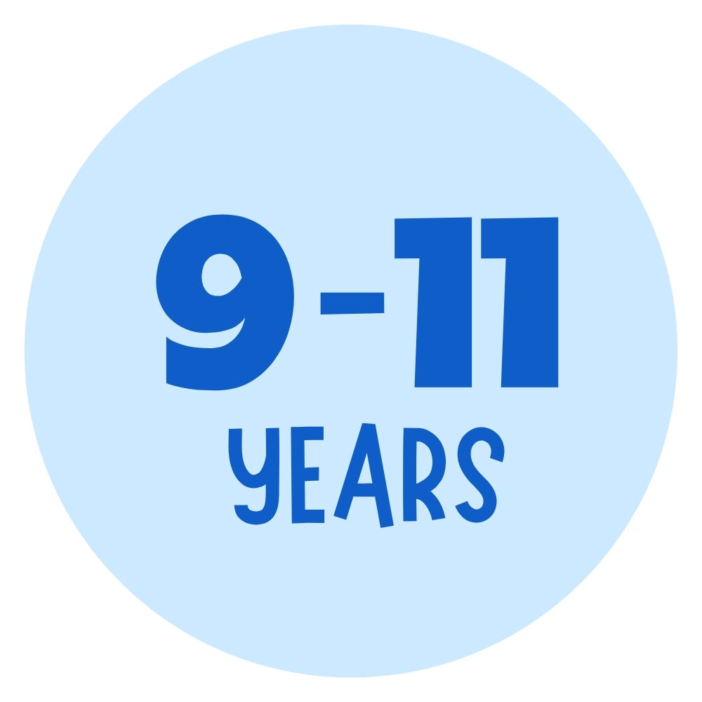 Ages 9 to 11 Years Old