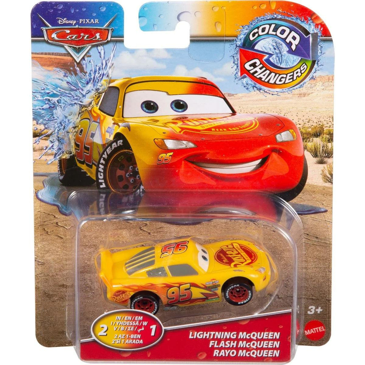 Disney Cars - Colour Changing Cars - Lightning McQueen