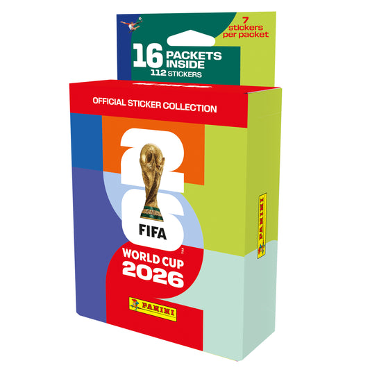 FIFA World Cup 2026 Sticker Collection - Multi Set Box (16 Packs)