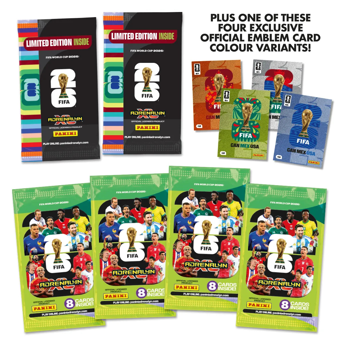 Panini FIFA - World Cup 2026 - Adrenalyn XL - Collectors Tin