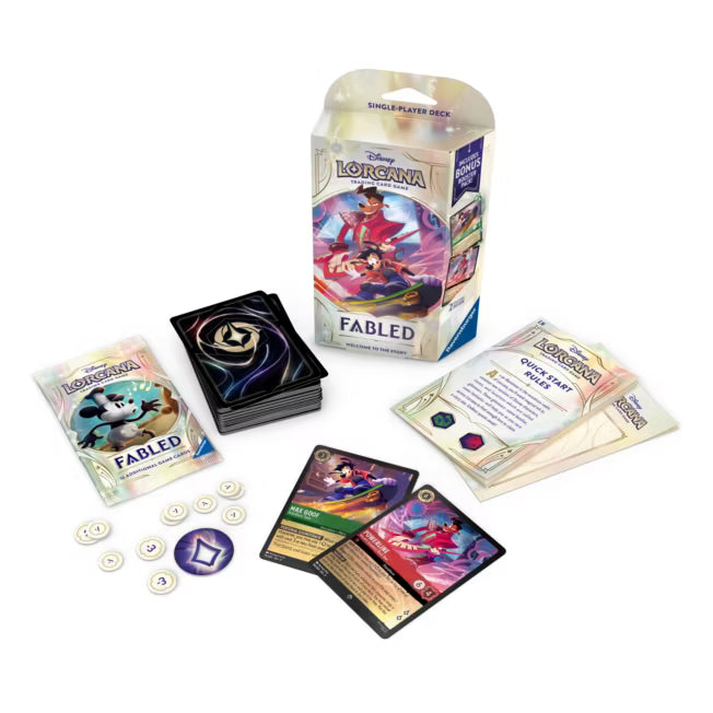 Disney Lorcana - Fabled - Emerald & Ruby - Starter Deck
