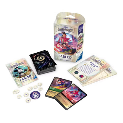 Disney Lorcana - Fabled - Emerald & Ruby - Starter Deck