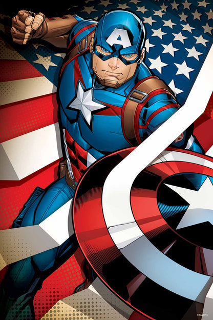 3D Puzzle - Captain America