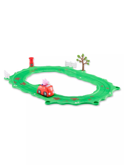Peppa Pig - Whizz-Around Peppa Little Red Car Set
