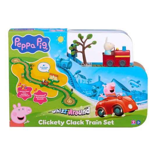 Peppa Pig-  Whizz Around Clickety Clack Train Set