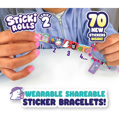 Sticki Rolls - Sticker Bracelet Making Set