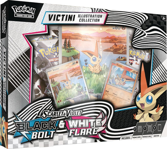 Pokemon TCG - Scarlet & Violet - Black Bolt & White Flare - Victini Illustration Collection