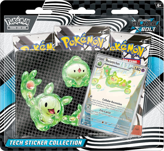 Pokemon TCG - Scarlet & Violet - Black Bolt - Tech Sticker Collection