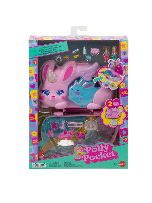 Polly Pocket - 2 in1 Bunny Fun Compact