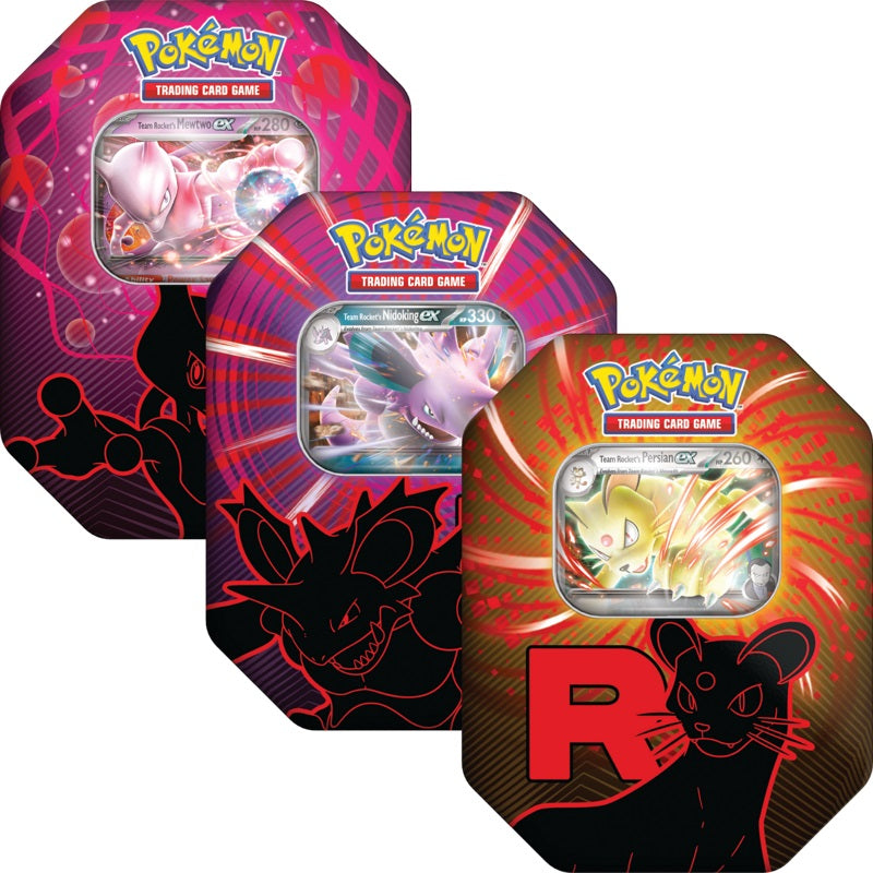 Pokemon TCG - Team Rocket Tin