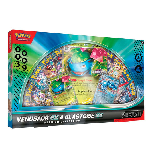 Pokémon TCG - Venusaur ex & Blastoise ex Premium Collection