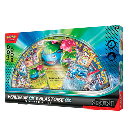 Pokémon TCG - Venusaur ex & Blastoise ex Premium Collection