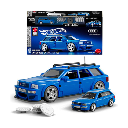 Mattel Brick Shop - Hot Wheels - Audi Avant RS2