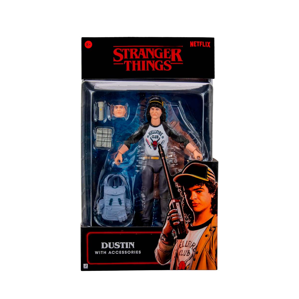 Stranger Things - Dustin Henderson with accesories 6"