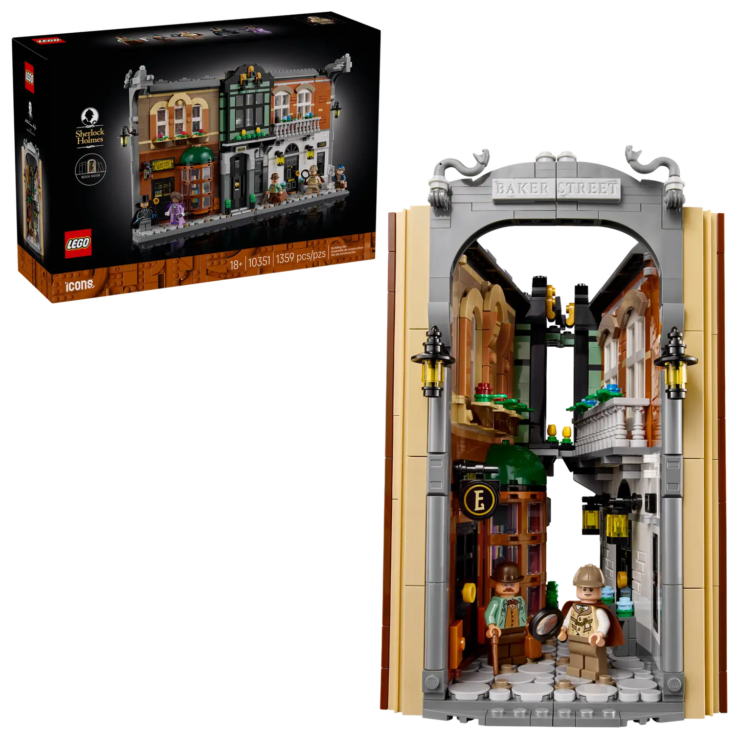 LEGO Icons - Sherlock Holmes Book Nook (10351)