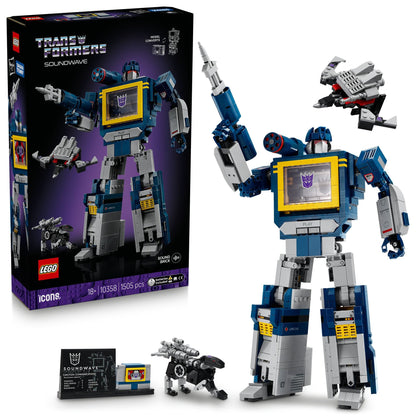 LEGO Icons - Transformers - Soundwave (10358)