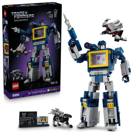 LEGO Icons - Transformers - Soundwave (10358)