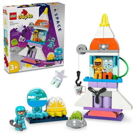LEGO Duplo - 3 in 1 Space Shuttle Adventure (10422)