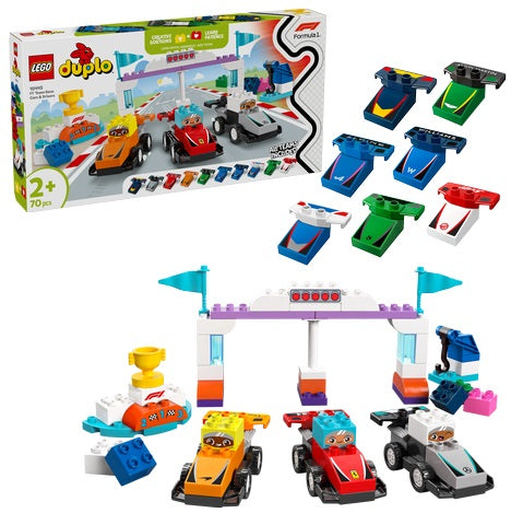 LEGO Duplo - F1 Team Race Cars & Drivers (10445)