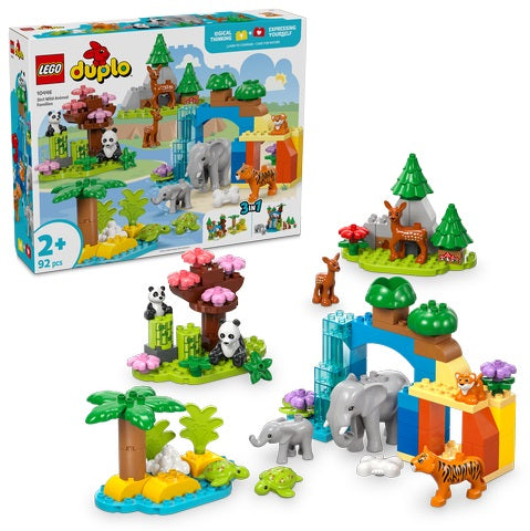 LEGO Duplo - 3 in 1 Wild Animals Families (10446)