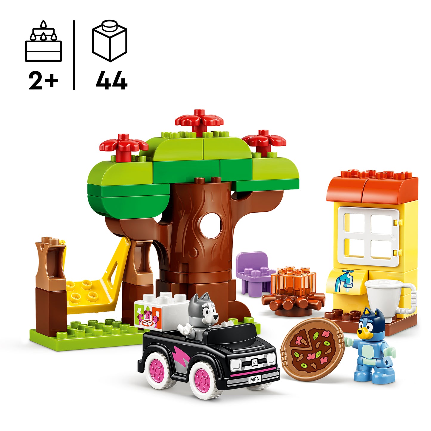 LEGO Duplo - Pizza Girls with Muffin and Bluey (10469)