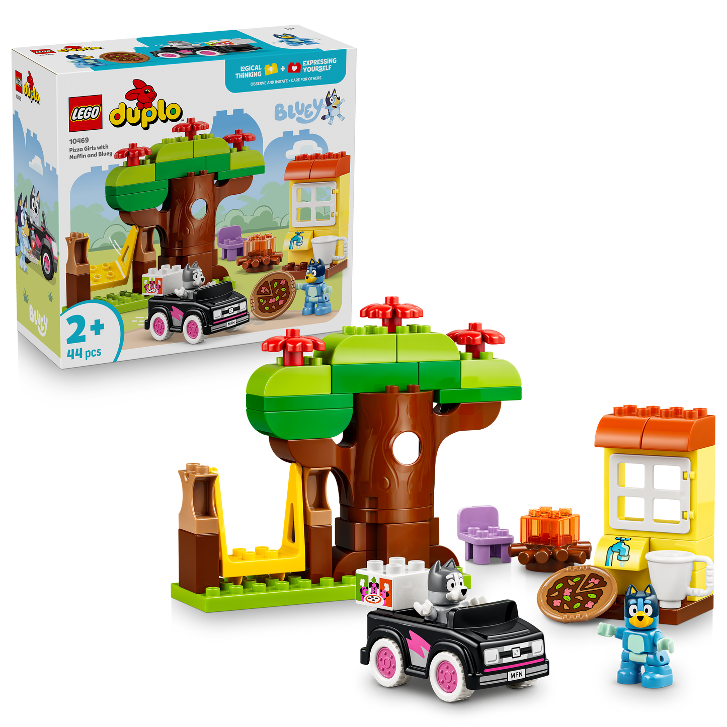 LEGO Duplo - Pizza Girls with Muffin and Bluey (10469)