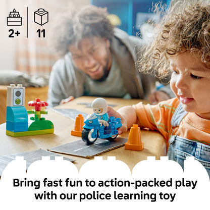 LEGO Duplo - Blue Police Motorcycle (10471)