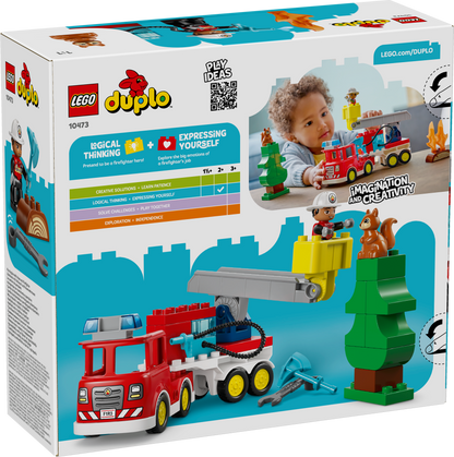LEGO Duplo - Fire Truck with Hose and Firefighter (10473)