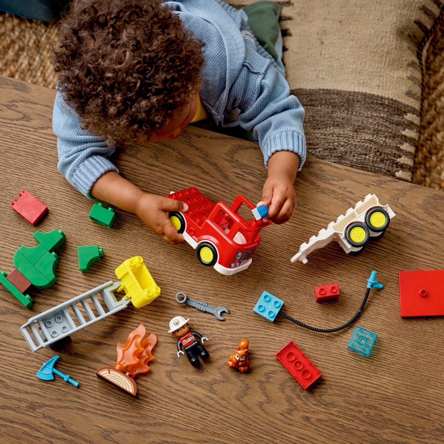 LEGO Duplo - Fire Truck with Hose and Firefighter (10473)