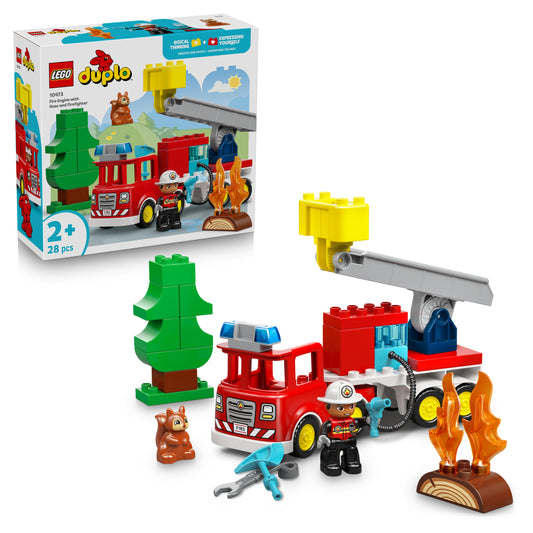 LEGO Duplo - Fire Truck with Hose and Firefighter (10473)