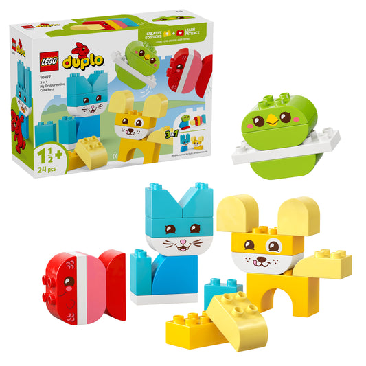 LEGO Duplo - 3 in 1 Creative Cute Pets (10477)