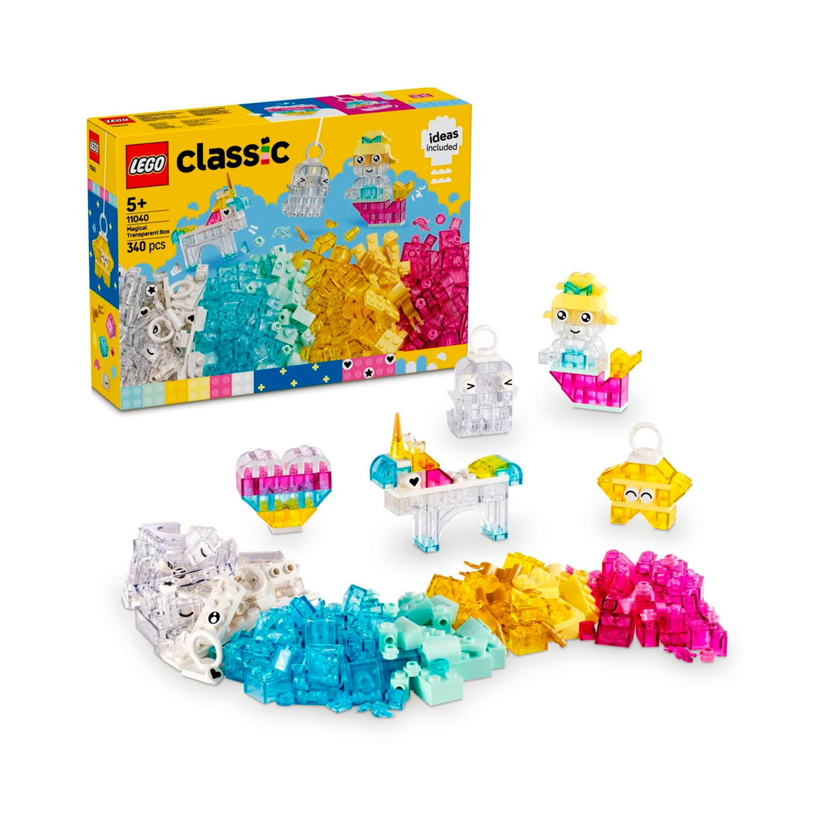 LEGO Classic - Magical Transpanent Box (11040)