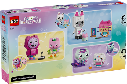 LEGO Gabby´s Dollhouse - Gabby's Brick-Built Cat Friends (11215)